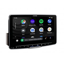 Alpine Halo 9 iLX-F905D 9”-os 1 DIN Fejegység, CarPlay Wi-Fi, Android Auto