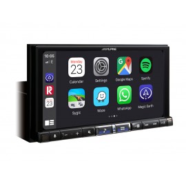 Alpine ILX-705D 7”-os 2 DIN Fejegység, CarPlay Wi-Fi, Android Auto